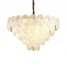 Подвесная люстра Crystal leaf 6302P/D800 gold/white