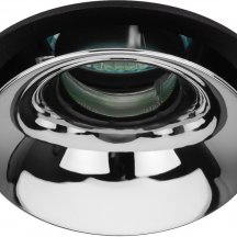 Точечный светильник ЭРА KL103 BK/CH