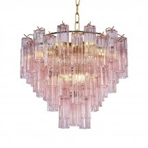 Подвесная люстра DeLight Collection OWD2093 OWD2093-D75 gold/pink