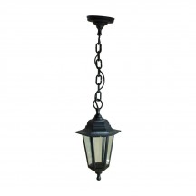 Уличный светильник подвесной ЭРА Адель1 НСУ 06-60-001 Адель1 черный, прозрачное стекло