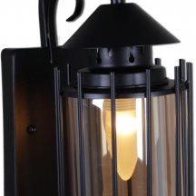 Уличный настенный светильник Reluce 08284-9.2-001U BK