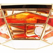 Потолочная люстра Doge Luce 1007/3PL-B.CRISTALLO M+ROSSO