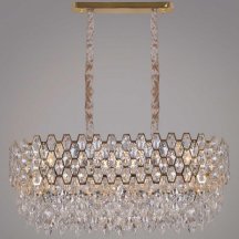 Подвесная люстра Reluce 00995-0.4-10L MX GD