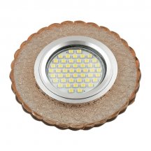 Встраиваемый светильник Fametto Luciole DLS-L140 Gu5.3 Glassy/Tea