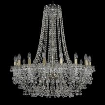 Элитная люстра Bohemia Ivele Crystal 1409 1409/16/360/h-96/Pa