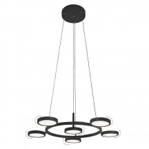 Элитная подвесная люстра Crystal Lux  CLT 027C6 D700 BL