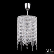 Потолочная люстра арт-деко APL LED Sicilia SH01.25.B.LED-DIM.Ni.Tube