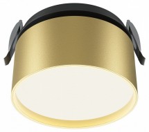 Встраиваемый светильник Maytoni Onda DL024-12W-DTW-BMG