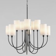 Люстра Китай Eurosvet Abbey 60164/10 черный