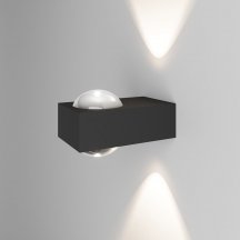 Уличный настенный светильник со светодиодами Elektrostandard Lenses a070458