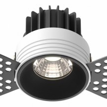 Точечный светильник Maytoni Round DL058-7W4K-TRS-B