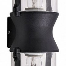 Настенный светильник уличный Arte Lamp Minchir A8306AL-2BK