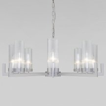 Китайская люстра Eurosvet Arganie 60133/8 серебро