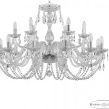 Подвесная люстра 101 101/12+6/360 Ni