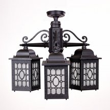 Потолочный светильник уличный Oasis Light LONDON S 64870SA/3 Bl