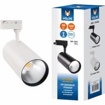 Трековый светодиодный светильник (UL-00005945) Volpe ULB-Q276 40W/4000К White в стиле Лофт