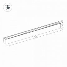 Трековый светильник Arlight MAG-LASER 032649