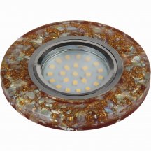 Точечный светильник Fametto Luciole DLS-L103 GU5.3 CHROME/BROWN