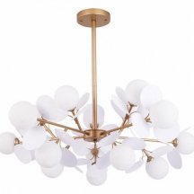 Элитная потолочная люстра Arte Lamp Peacock A1369SP-15SG