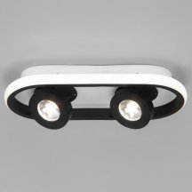 Светодиодный спот Eurosvet Slam 20123/2 LED белый / черный