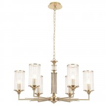 Подвесная люстра Crystal Lux Gloria SP6 Brass