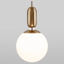 Подвесной светильник на кухню Eurosvet  50197/1 латунь