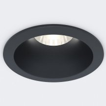 Встраиваемый светодиодный светильник Elektrostandard 15266/LED черный a055719