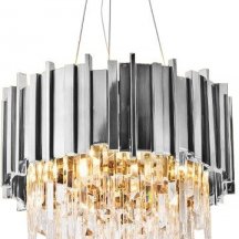 Люстра для натяжного потолка DeLight Collection Barclay A006-400 L4 silver