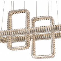 Подвесной светодиодный светильник Newport 8232+2/S chrome М0064645