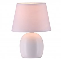 Интерьерная настольная лампа Uniel UML-B304 E14 WHITE