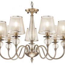 Люстра для натяжного потолка Freya Inessa FR2685PL-07BZ