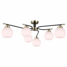 Люстра в гостиную Illumico LIBRA IL0638-6CSQ-24 AB BK LIBRA