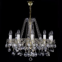 Элитная подвесная люстра Artglass  Heidi X. CE