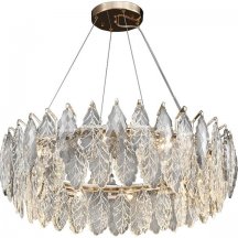 Подвесная люстра DeLight Collection D8011P D8011P/R-800 gold/smoky