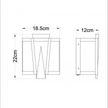 Бра Arte Lamp Grato A4079AP-1CC