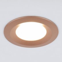 Встраиваемый светильник Elektrostandard 110 MR16 золотой a053333