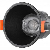 Точечный светильник Mars 207-7W-D75-3000K-24DG-BK