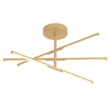 Потолочная светодиодная люстра Crystal Lux Largo PL32W D730 Gold