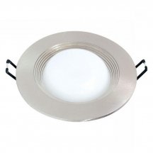Встраиваемый светодиодный светильник Horoz 6W 3000К хром 016-017-0006 (HL6754L)