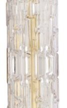 Бра 88085 88067W/L gold/clear