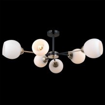 Люстра для натяжных потолков Illumico  IL0715-6CSQ-24 BK GD LIBRA