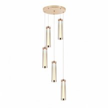 Подвесной светильник Indigo Rilucente 11061/5P Gold