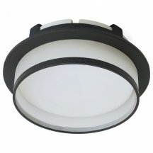 Светильник встраиваемый Feron DL700  потолочный GX70 черный круг 51094