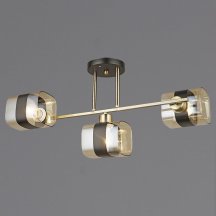 Потолочная люстра Reluce 04223-0.3-03 AB+BK