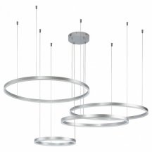 Кухонный подвесной светильник Indigo Galass 14001/4P Silver