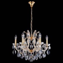 Подвесная люстра Crystal Lux Hollywood SP6 Gold