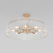 Люстра на штанге Bogate's Flamel 373/8 Smart золото
