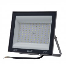 Прожектор светодиодный Uniel ULF-F23-70W/6500K IP65 160-240V Grey UL-00011847