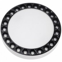 Накладной светильник iLedex Technical Mercury 5552-24W-D165-3/4K-WH+BK