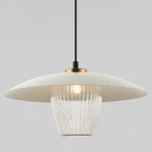 Подвесной светильник Eurosvet Kamari 50259/1 белый/прозрачный